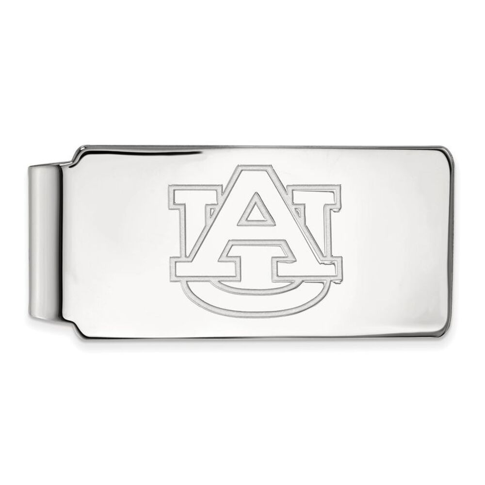 Sterling Silver Auburn U Money Clip